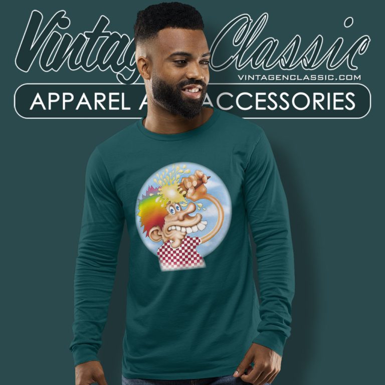 Vintage 1972 Grateful Dead Europe Ice Cream Mouse Kelley Long Sleeve Tee Vintage 1972 Grateful Dead Europe Ice Cream Mouse Kelley Long Sleeve Tee