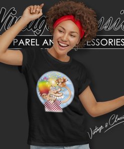 Vintage 1972 Grateful Dead Europe Ice Cream Mouse Kelley Women T Shirt