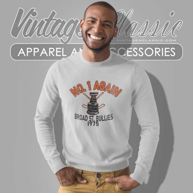 Vintage 1975 Philadelphia Flyers Broadway Bullies Sweatshirt Vintage 1975 Philadelphia Flyers Broadway Bullies Sweatshirt