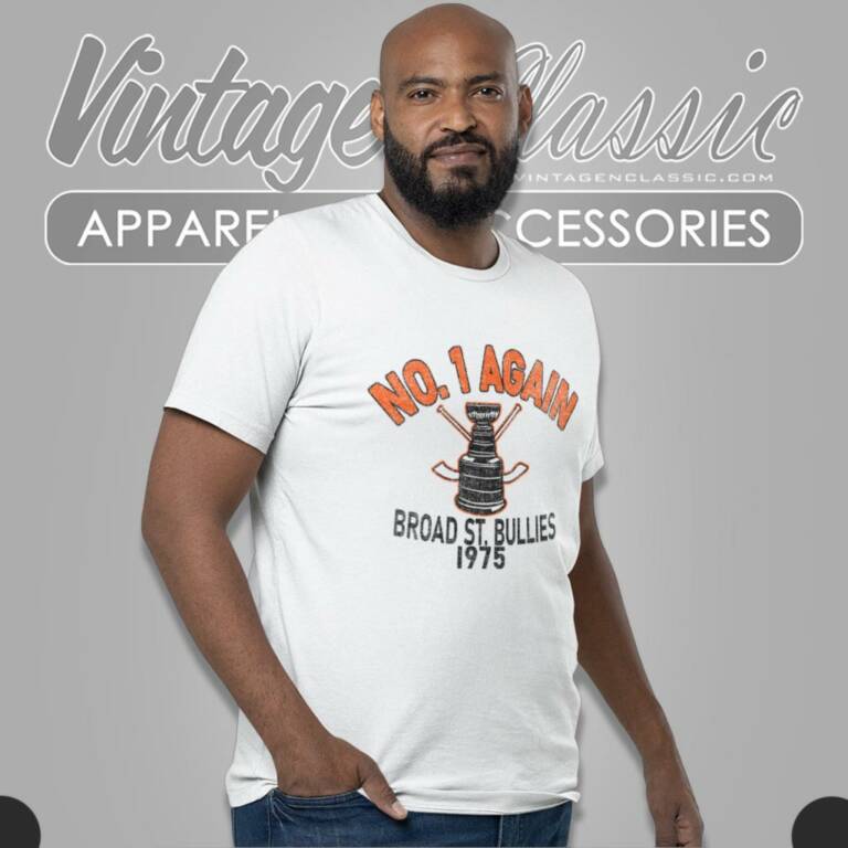 Vintage 1975 Philadelphia Flyers Broadway Bullies T Shirt Vintage 1975 Philadelphia Flyers Broadway Bullies T Shirt