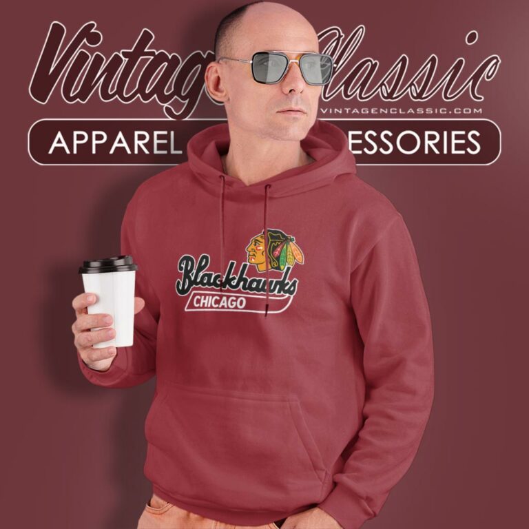 Vintage 1980s Chicago Blackhawks Hockey Hoodie Vintage 1980s Chicago Blackhawks Hockey Hoodie