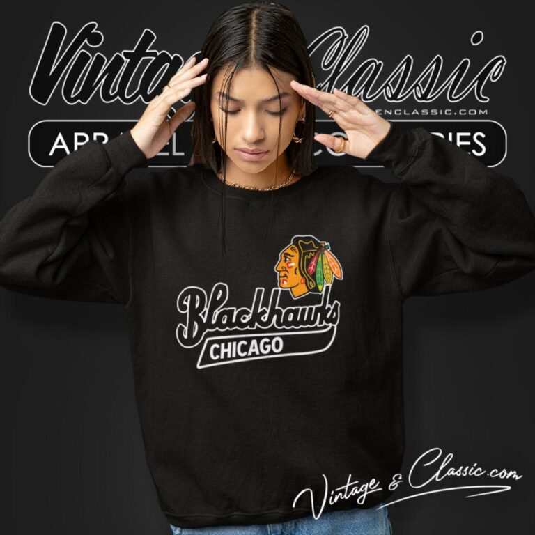 Vintage 1980s Chicago Blackhawks Hockey Sweatshirt Vintage 1980s Chicago Blackhawks Hockey Sweatshirt