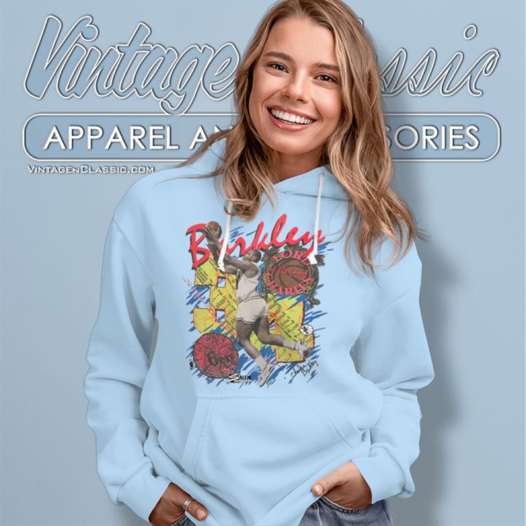 Vintage 1980s Neon Sir Charles Barkley Lord Of The Paint Hoodie Vintage 1980s Neon Sir Charles Barkley Lord Of The Paint Hoodie