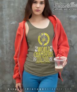Vintage 1981 Boston Celtics World Champions Graphic Tank Top Racerback