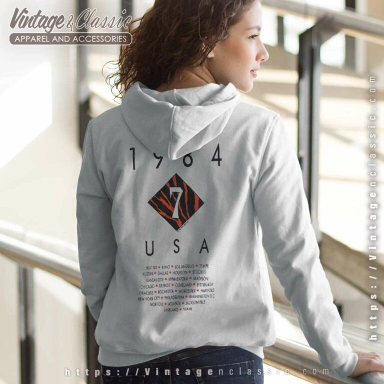 Vintage 1984 Duran Duran Arena Usa Concert Tour Hoodie Back Side Vintage 1984 Duran Duran Arena Usa Concert Tour Hoodie Back Side