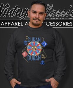 Vintage 1984 Duran Duran Arena Usa Concert Tour Long Sleeve Tee