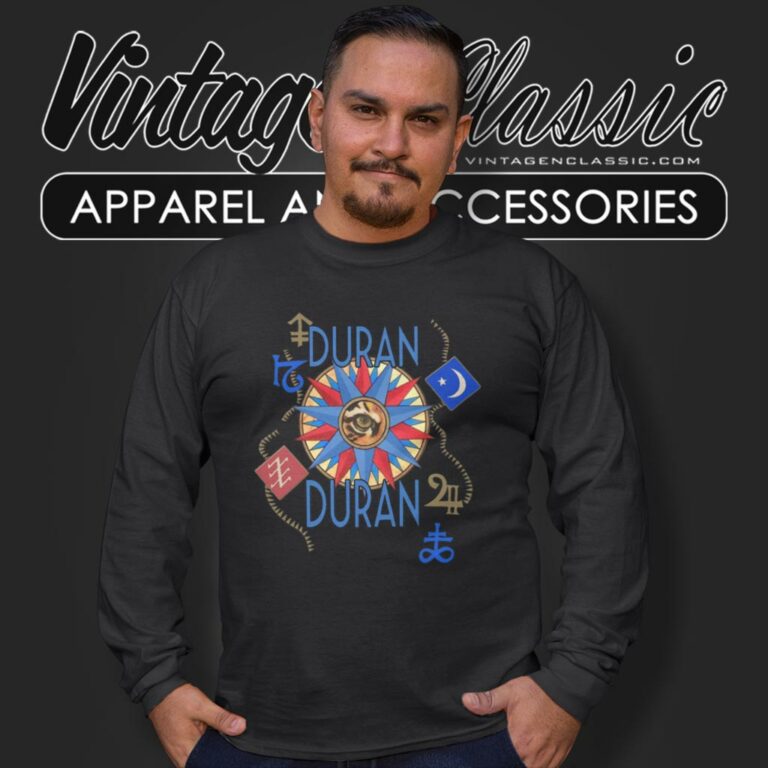 Vintage 1984 Duran Duran Arena Usa Concert Tour Long Sleeve Tee Vintage 1984 Duran Duran Arena Usa Concert Tour Long Sleeve Tee