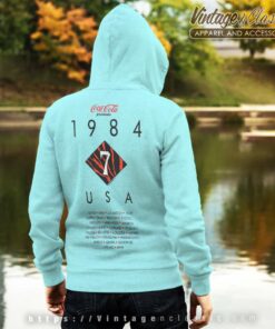 Vintage 1984 Duran Duran Arena Usa Concert Tour Men Hoodie Back Side