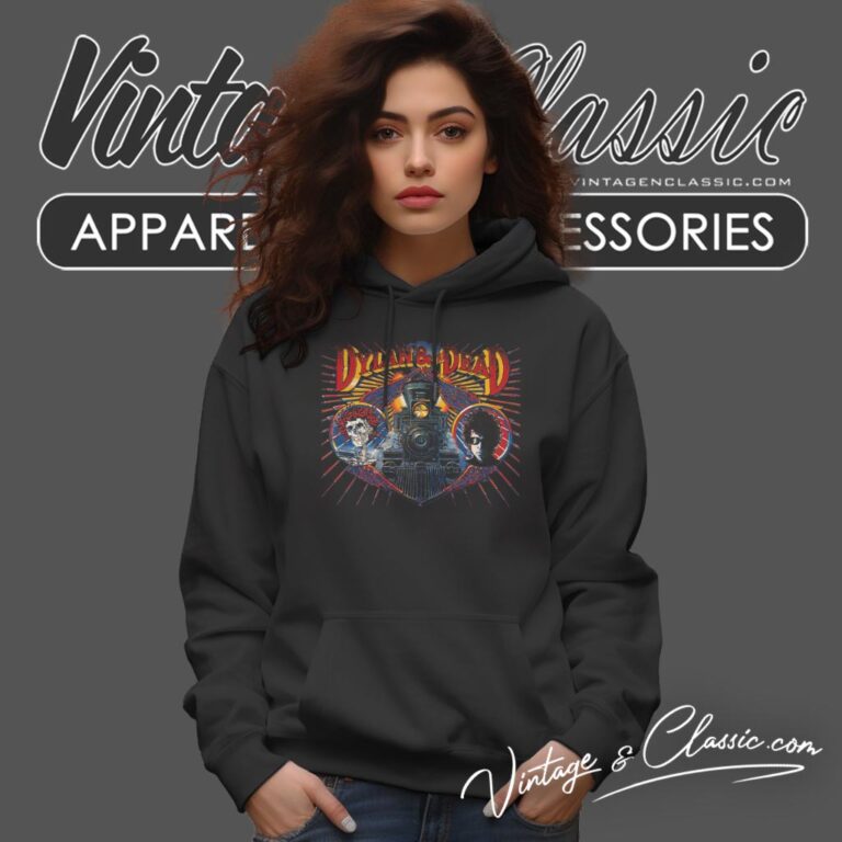 Vintage 1987 Bob Dylan And The Dead Shirt Hoodie Vintage 1987 Bob Dylan And The Dead Shirt Hoodie