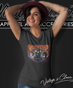 Vintage 1987 Bob Dylan And The Dead Shirt V Neck TShirt