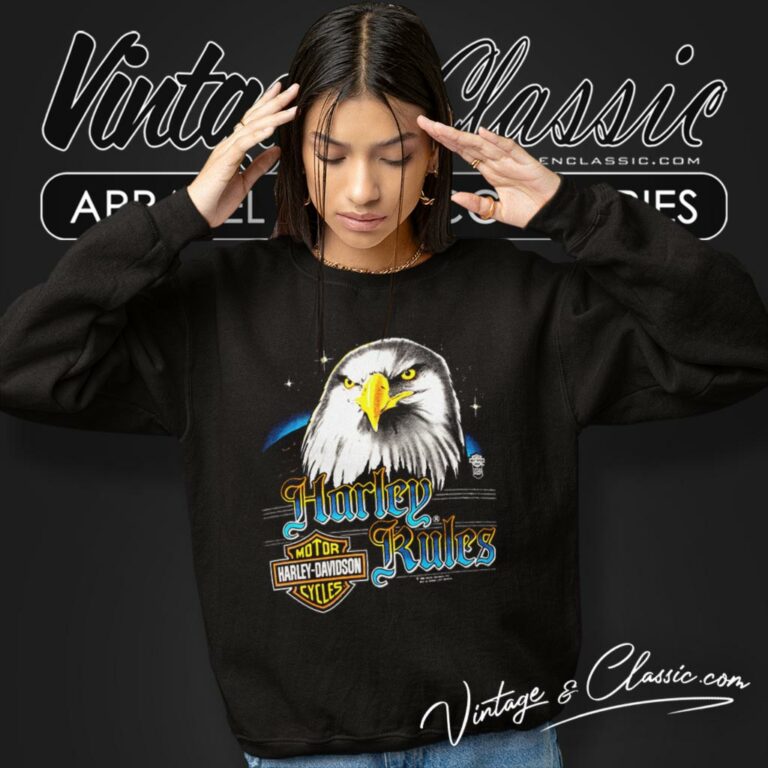 Vintage 1988 Eagle Harley Davidson Sweatshirt Vintage 1988 Eagle Harley Davidson Sweatshirt