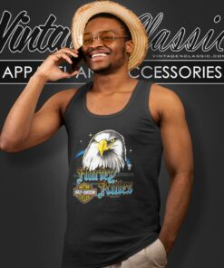 Vintage 1988 Eagle Harley Davidson Tank Top Racerback