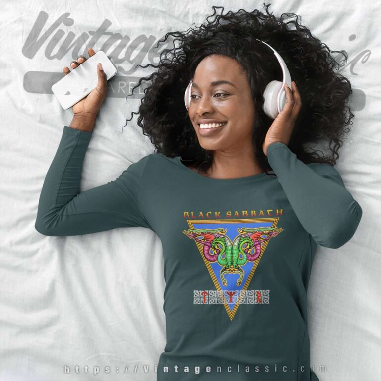 Vintage 1990 Black Sabbath Tyr Europe Tour Long Sleeve Tee Vintage 1990 Black Sabbath Tyr Europe Tour Long Sleeve Tee