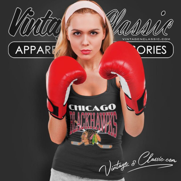 Vintage 1990s Chicago Blackhawks Champion Tank Top Racerback Vintage 1990s Chicago Blackhawks Champion Tank Top Racerback