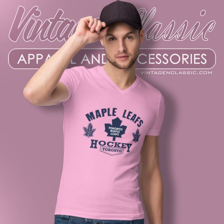 Vintage 1990s Toronto Maple Leafs Hockey Nhl V Neck TShirt Vintage 1990s Toronto Maple Leafs Hockey Nhl V Neck TShirt