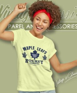 Vintage 1990s Toronto Maple Leafs Hockey Nhl Women T Shirt