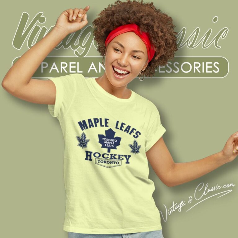 Vintage 1990s Toronto Maple Leafs Hockey Nhl Women T Shirt Vintage 1990s Toronto Maple Leafs Hockey Nhl Women T Shirt