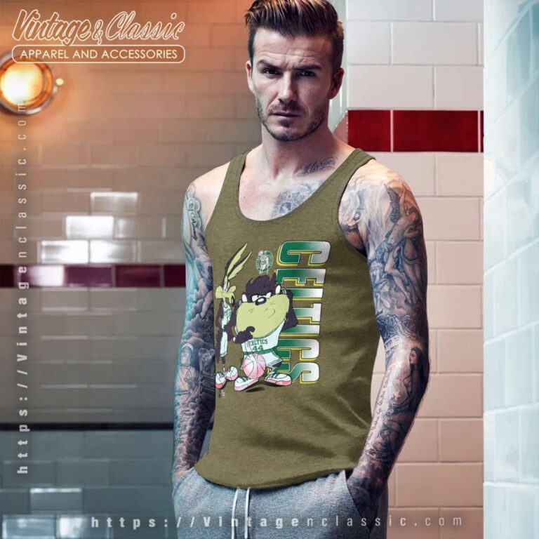 Vintage 1993 Boston Celtics Looney Tunes Tank Top Racerback Vintage 1993 Boston Celtics Looney Tunes Tank Top Racerback