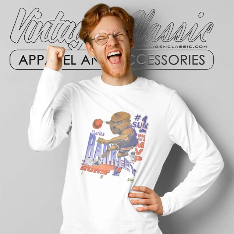 Vintage 1993 Charles Barkley Mvp Phoenix Suns Long Sleeve Tee Vintage 1993 Charles Barkley Mvp Phoenix Suns Long Sleeve Tee