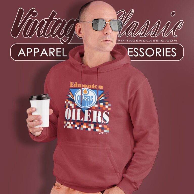 Vintage 1993 Edmonton Oilers Nhl Hockey Hoodie Vintage 1993 Edmonton Oilers Nhl Hockey Hoodie