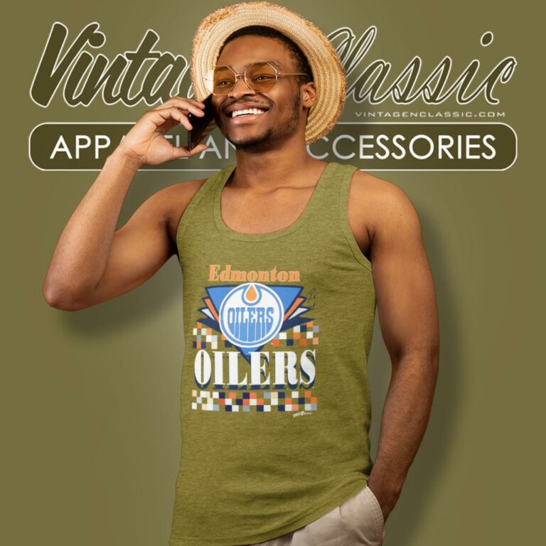 Vintage 1993 Edmonton Oilers Nhl Hockey Tank Top Racerback Vintage 1993 Edmonton Oilers Nhl Hockey Tank Top Racerback