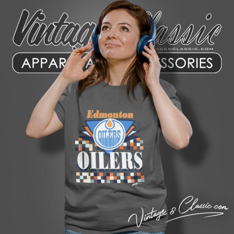 Vintage 1993 Edmonton Oilers Nhl Hockey Women T Shirt Vintage 1993 Edmonton Oilers Nhl Hockey Women T Shirt
