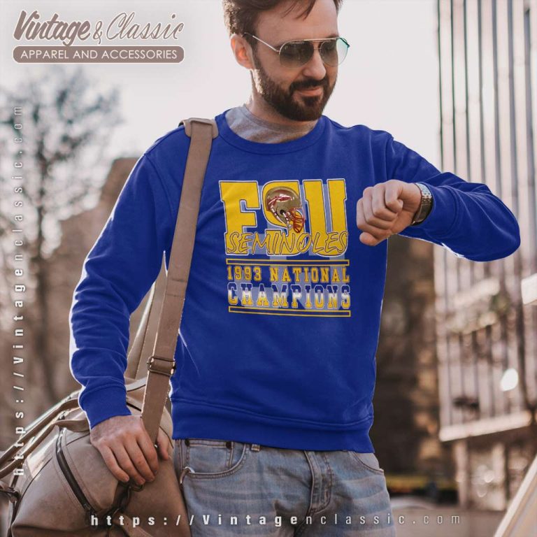 Vintage 1993 Fsu Seminoles National Champions Sweatshirt Vintage 1993 Fsu Seminoles National Champions Sweatshirt