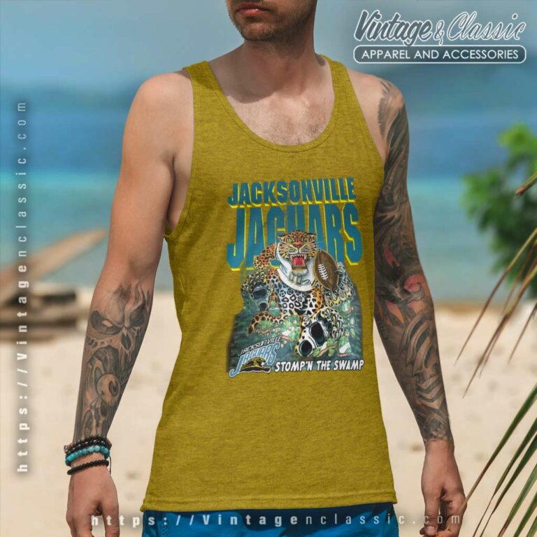 Vintage 1993 Jacksonville Jaguars Football Tank Top Racerback Vintage 1993 Jacksonville Jaguars Football Tank Top Racerback
