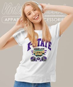 Vintage 1993 Kansas State University Wildcats Copper Bowl Shirt 6 Vintage 1993 Kansas State University Wildcats Copper Bowl Women TShirt