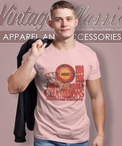 Vintage 1994 1995 Nba Houston Rockets World Champions T Shirt