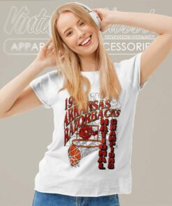 Vintage 1994 Arkansas Razorbacks National Champions Shirt 6 Vintage 1994 Arkansas Razorbacks National Champions Women TShirt