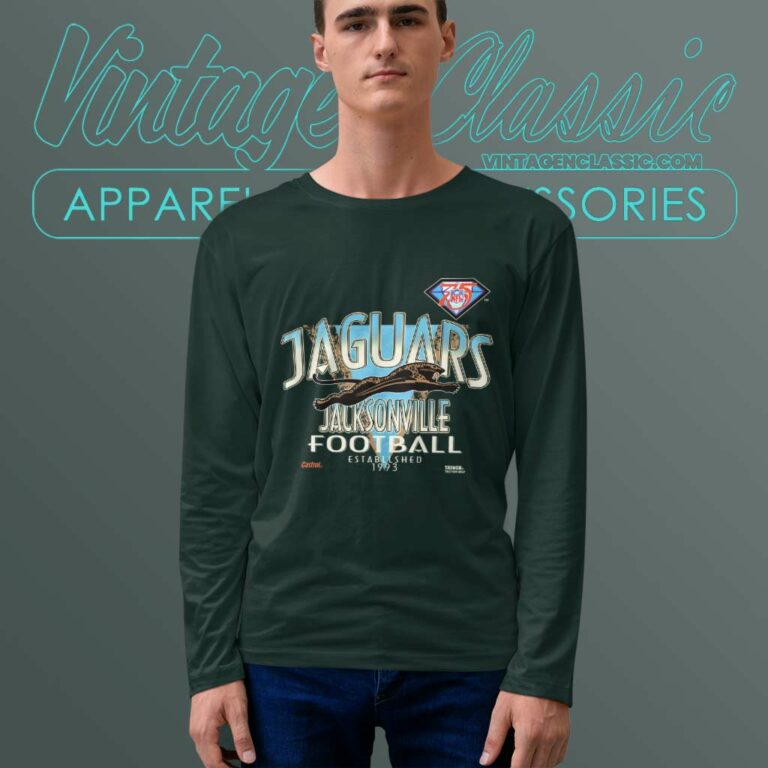 Vintage 1994 Jacksonville Jaguars Long Sleeve Tee Vintage 1994 Jacksonville Jaguars Long Sleeve Tee