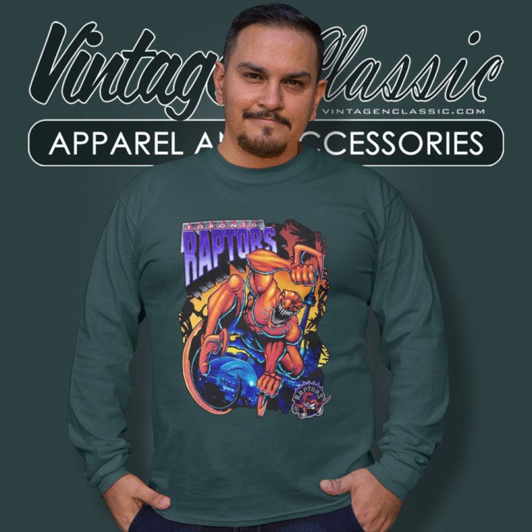 Vintage 1994 Nba Toronto Raptors Long Sleeve Tee Vintage 1994 Nba Toronto Raptors Long Sleeve Tee