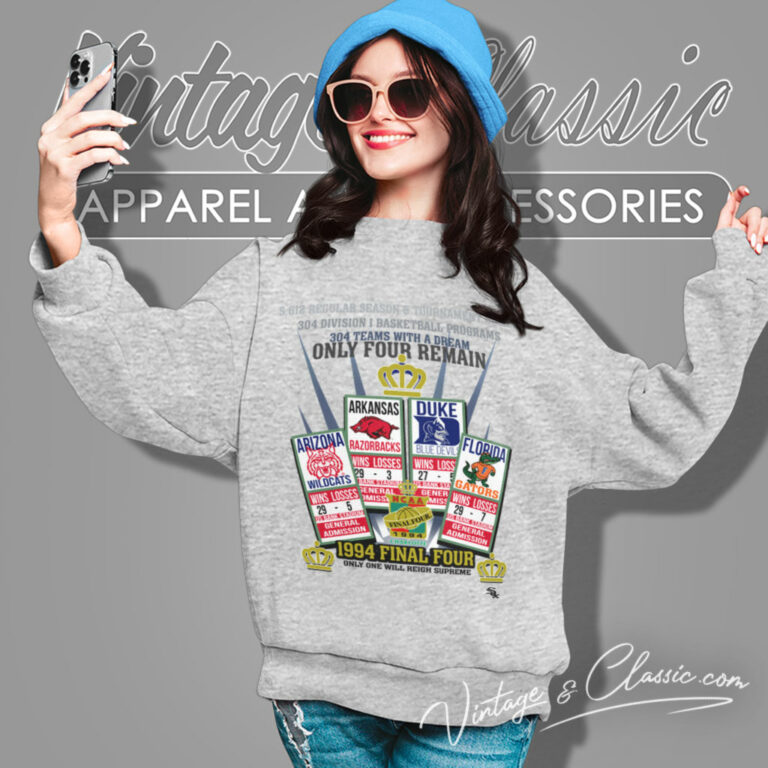 Vintage 1994 Ncaa Final Four Champions Sweatshirt Vintage 1994 Ncaa Final Four Champions Sweatshirt