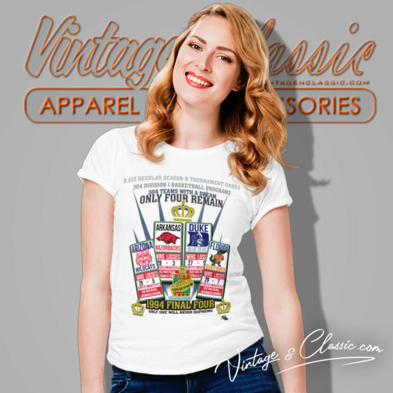 Vintage 1994 Ncaa Final Four Champions Women T Shirt Vintage 1994 Ncaa Final Four Champions Women T Shirt