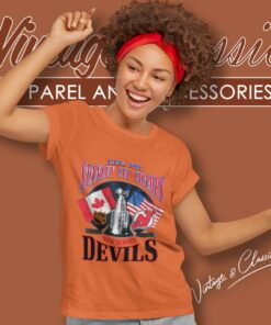 Vintage 1995 Nhl New Jersey Devils Stanley Cup Champions Shirt 6 Vintage 1995 Nhl New Jersey Devils Stanley Cup Champions Women T Shirt