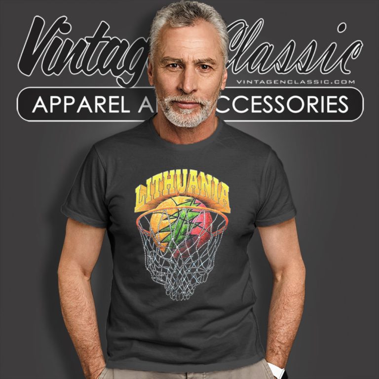 Vintage 1996 Grateful Dead Lithuania Basketball T Shirt Vintage 1996 Grateful Dead Lithuania Basketball T Shirt