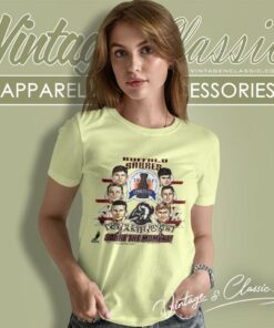 Vintage 1997 Buffalo Sabres Stanley Cup Hockey Women T Shirt