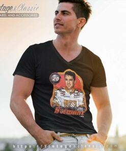 Vintage 2000 Tony Stewart Nascar V Neck TShirt