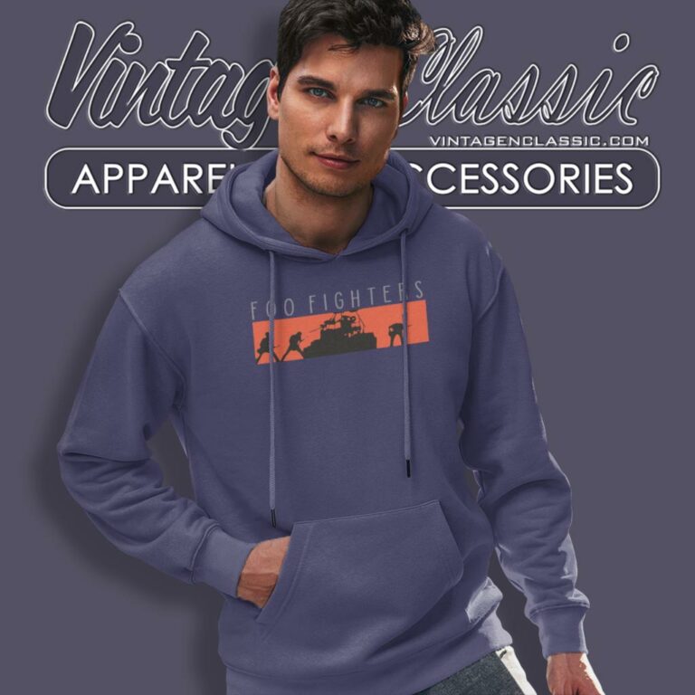 Vintage 2003 Foo Fighters One By One Tour Hoodie 2 Vintage 2003 Foo Fighters One By One Tour Hoodie 2