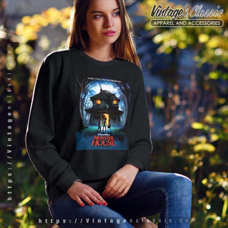 Vintage 2006 Monster House Animated Movie Sweatshirt Vintage 2006 Monster House Animated Movie Sweatshirt