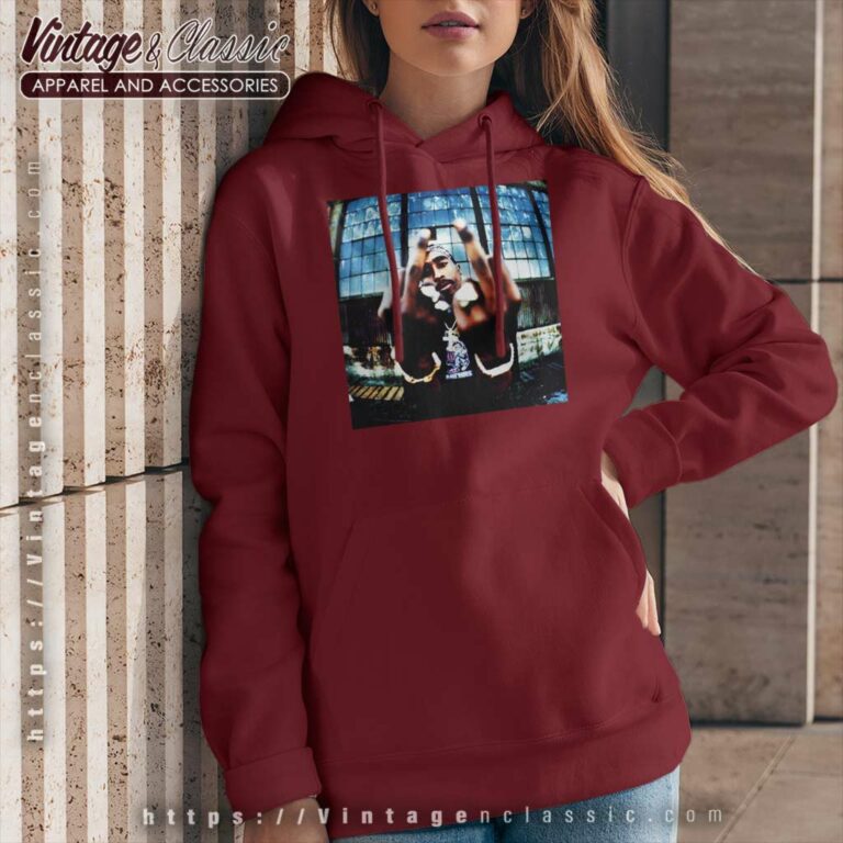 Vintage 2pac Tupac Middle Fingers Hoodie Vintage 2pac Tupac Middle Fingers Hoodie