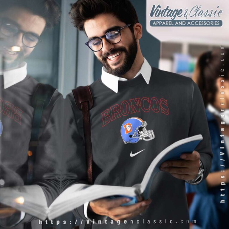 Vintage 80s Nike Denver Broncos Logo Sweatshirt Vintage 80s Nike Denver Broncos Logo Sweatshirt