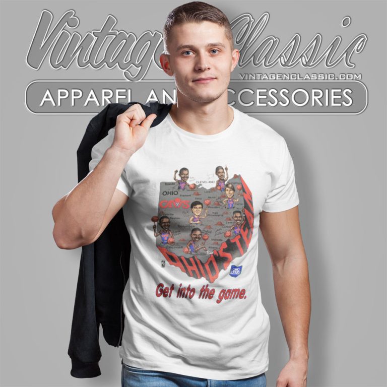 Vintage 80s Salem Sportswear Cleveland Cavaliers Nba Caricature T Shirt Vintage 80s Salem Sportswear Cleveland Cavaliers Nba Caricature T Shirt