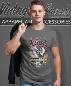 Vintage 90s Buffalo Sabres 1997 Stanley Cup Playoffs T Shirt