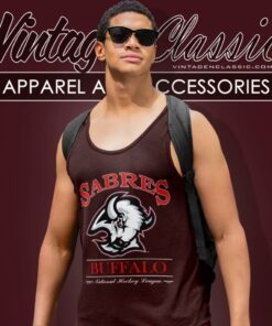 Vintage 90s Buffalo Sabres Nhl Tank Top Racerback
