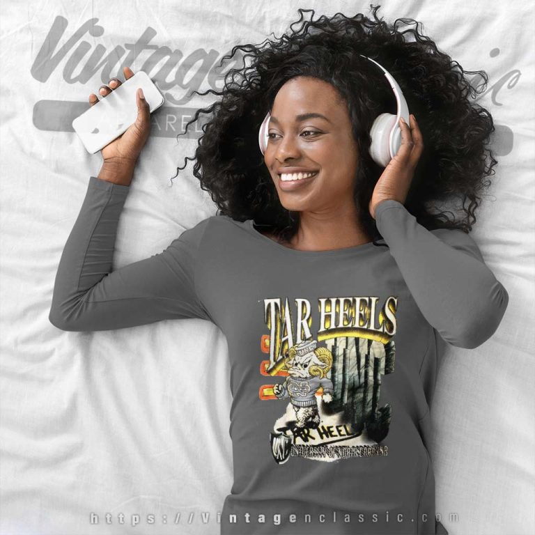 Vintage 90s Capitol Graphics University Of North Carolina Long Sleeve Tee Vintage 90s Capitol Graphics University Of North Carolina Long Sleeve Tee