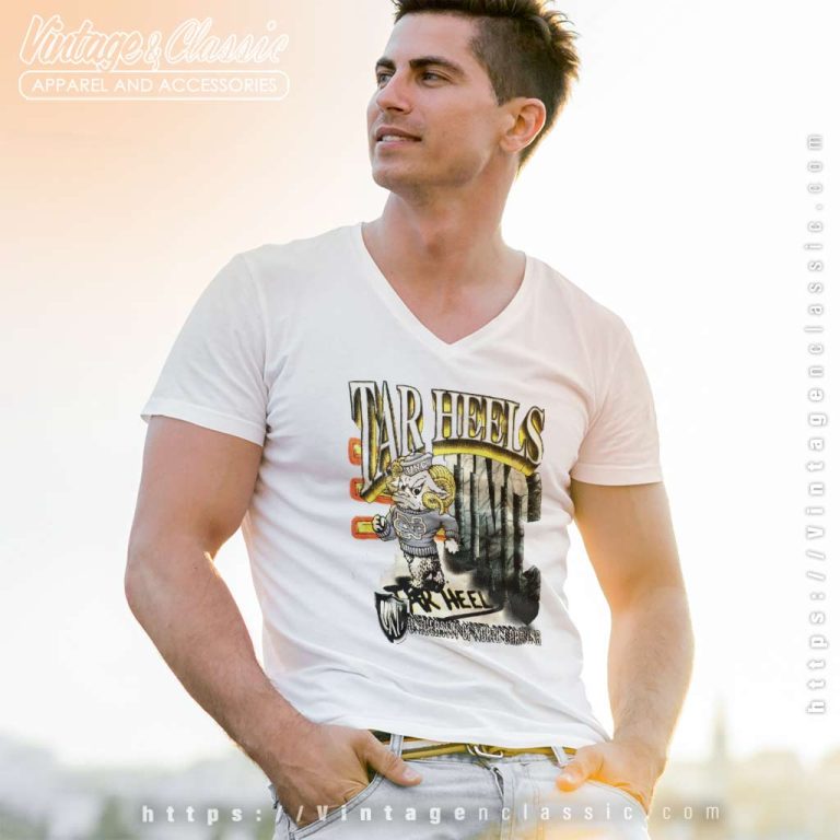 Vintage 90s Capitol Graphics University Of North Carolina V Neck TShirt Vintage 90s Capitol Graphics University Of North Carolina V Neck TShirt