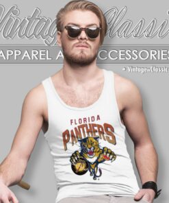 Vintage 90s Florida Panthers Nhl Tank Top Racerback