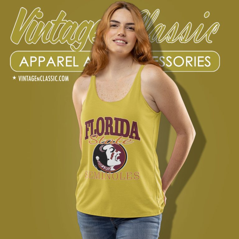 Vintage 90s Florida State Seminoles National Champions Tank Top Racerback Vintage 90s Florida State Seminoles National Champions Tank Top Racerback
